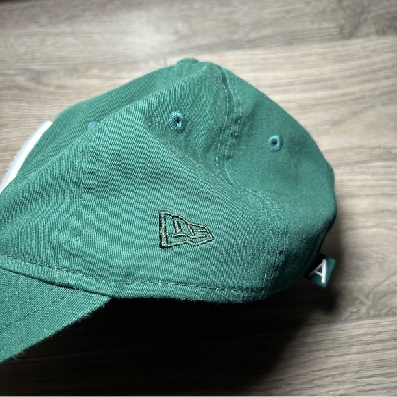 NWOT Aritzia New Era x Aritzia 9TWENTY Hat Washed Scarab Deep Hunter Green - Picture 5 of 9